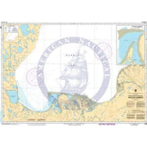 CHS Nautical Chart 7687: Approaches to/Approches à Paulatuk Harbour